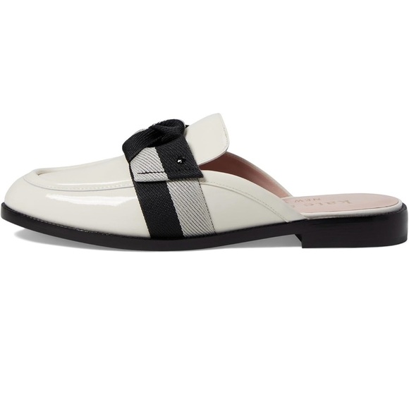 kate spade Shoes - Kate Spade White and Black Mules